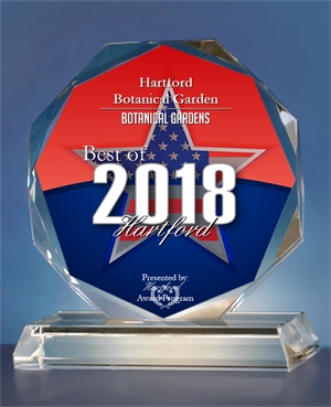 2018 Best of Hartford Awards in the category of Botanical Gardens